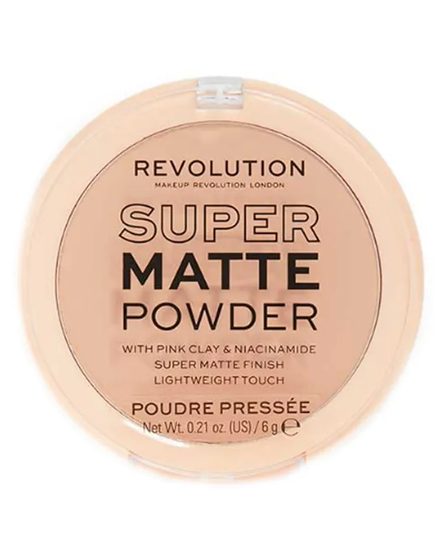 Makeup Revolution Super Matte Powder - Vanilla 6 g