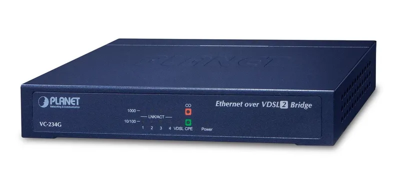 PLANET VC-234G 4-Port 10/100/1000T Ethernet to VDSL2 Bridge