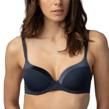 Mey BH Glorious Bi Stretch Underwire Bra Mörkblå B 75 Dam