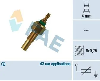 Kylvätsketemperatursensor FAE 32170