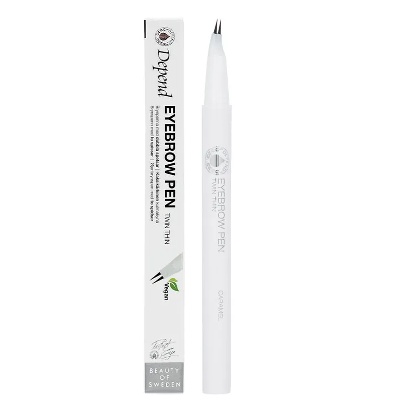 Depend Perfect Eye Eyebrowpen. twin thin Caramel
