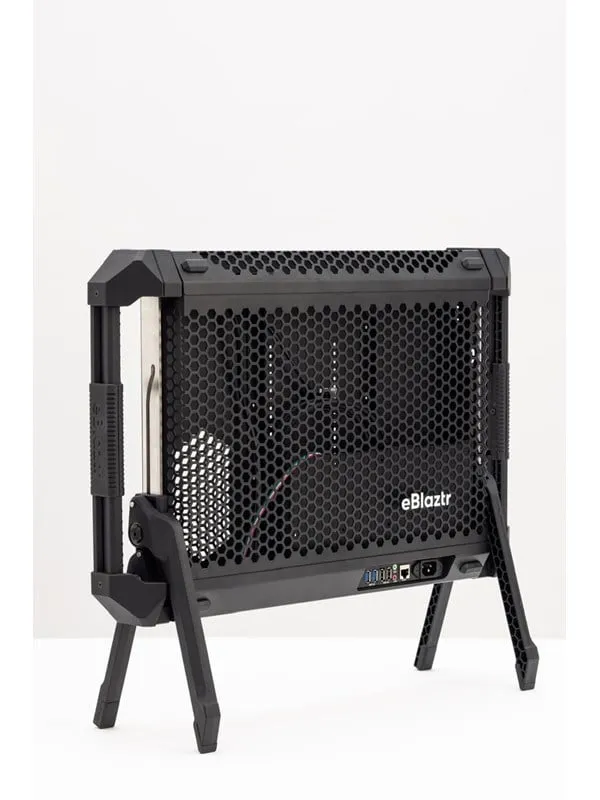 eblaztr Portable PC case - Black - Chassi - Minitower - Svart