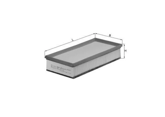 Luftfilter MAHLE LX 1296