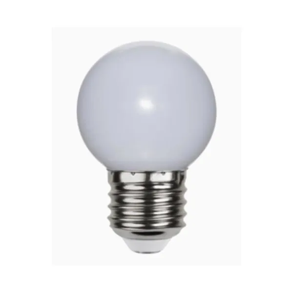 Klotlampa E27 LED - Vit