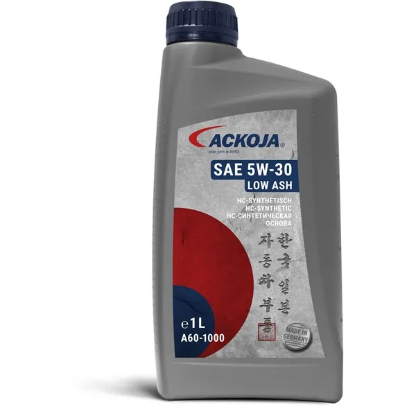 Ackoja Motorolja Sae 5w-30 Longlife La C3/C2, 1 Ltr – P1836852 – 1836852