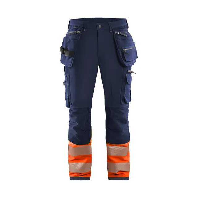 VARSELBYXA 1993 1642 4-VÄGS STRETCH MARINBLÅ/VORANGE C152 | Beijerbygg Byggmaterial