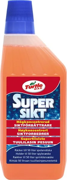 Turtle Wax Super Sikt - Vattenavvisande medel/Rain repellent 500 ml