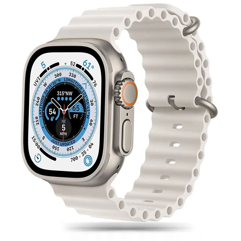 Tech-Protect IconBand Pro Strap for Apple Watch 4 / 5 / 6 / 7 / 8 / 9 / SE / Ultra 1 / 2 (42 / 44 / 45 / 49 mm) - Beige