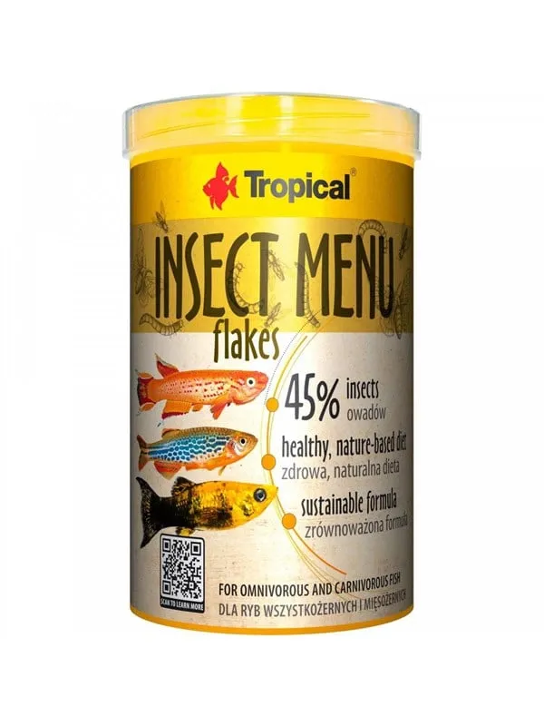 Tropical Insect Menu Flakes 1000 ml.