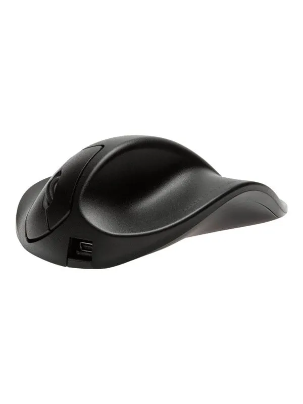 Bakker Elkhuizen HandShoeMouse Medium - Mouse - 3 knappar - Svart