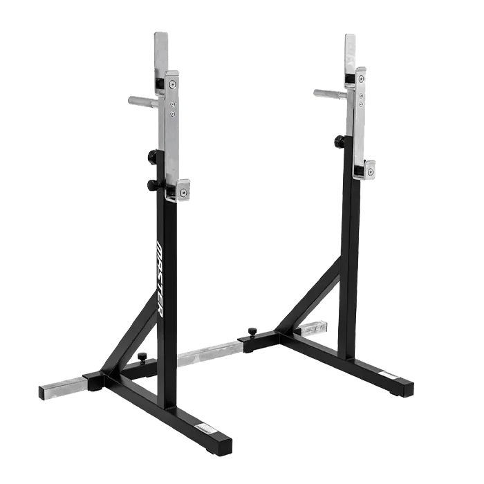 Master Fitness Skivstångsställning Justerbar Maxi Pro Stål Svart