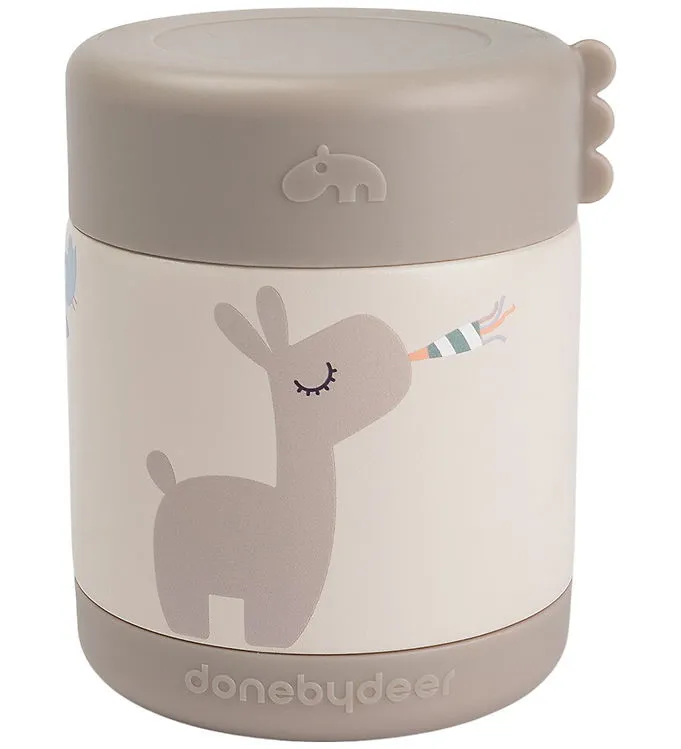 Done by Deer Termosbehållare - 300 ml - Celebration - Sand