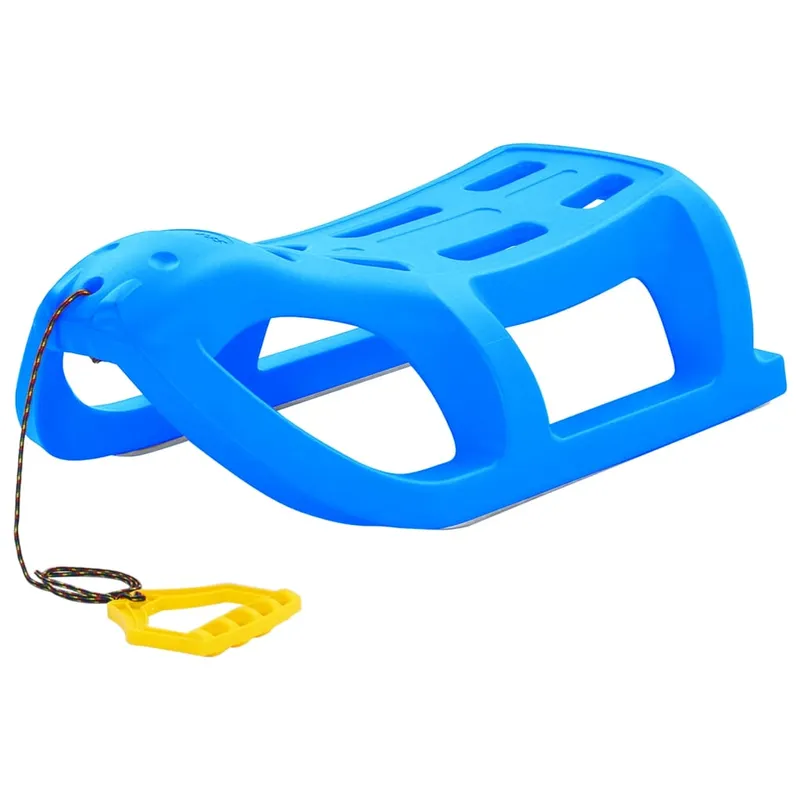 vidaXL Släde blå 80×39,5×25,5 cm polypropylen