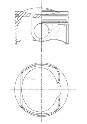Kolv Mahle 028 Pi 00128 000