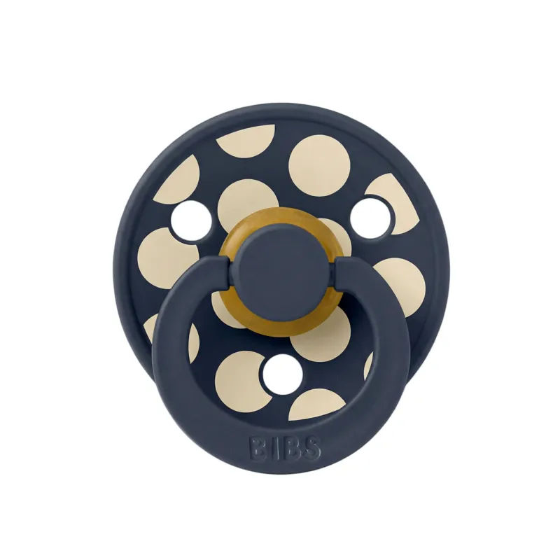 BIBS Studio Colour Napp Polka Mega Latex Stl 3, Deep Space/Ivory