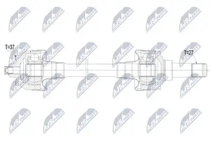 Drivaxel NTY NPW-BM-242