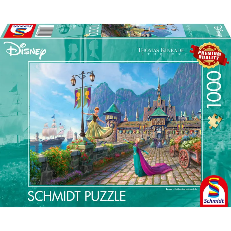 Pussel Disney Frozen Celebrating in Arendelle 1000 bitar Schmidt