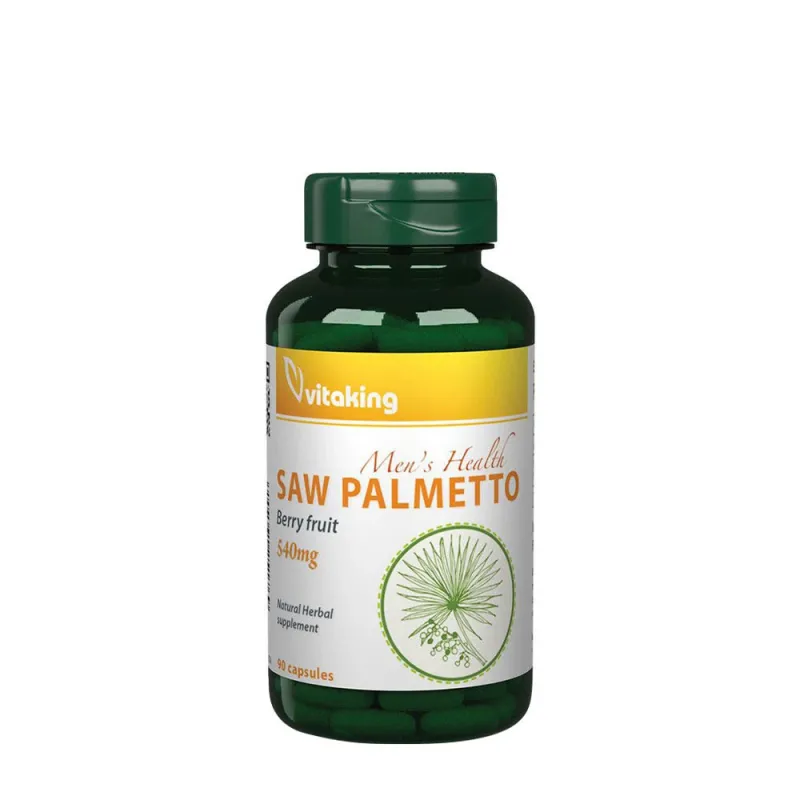 Vitaking – Saw Palmetto, 540 mg, 90 kapslar