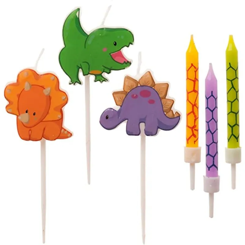 Tårtljus Dinosaurie