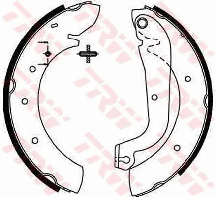 Bromsbacksats TRW GS8207