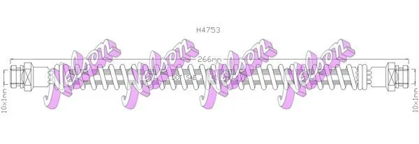 Bromsslang KAWE H4753