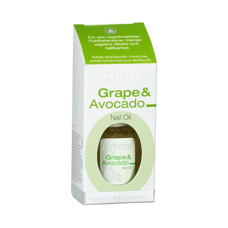 Depend O2 Grape & Avocado Nail Oil