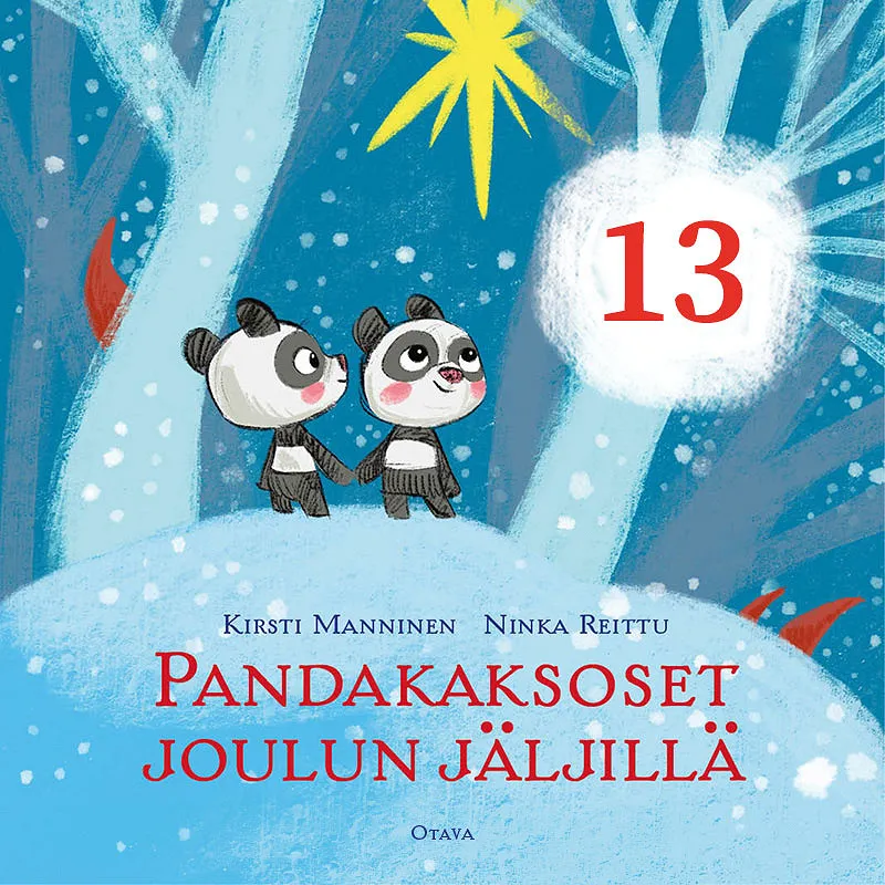 Pandakaksoset joulun jäljillä 13, Ljudbok