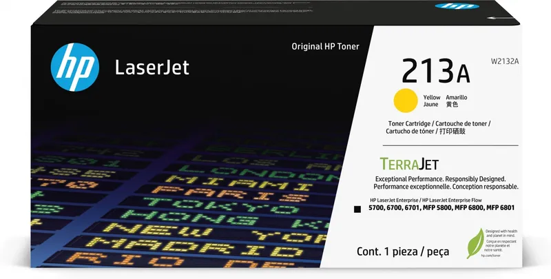 HP 213A gul LaserJet-originaltonerkassett