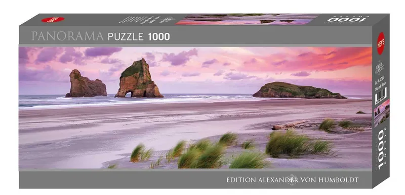 Panorama Pussel – Humboldt, Wharariki Strand 1000 Bitar