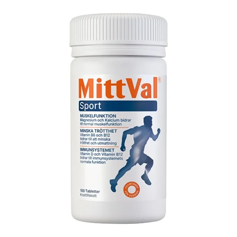 MittVal Sport, Multivitamin 100 st