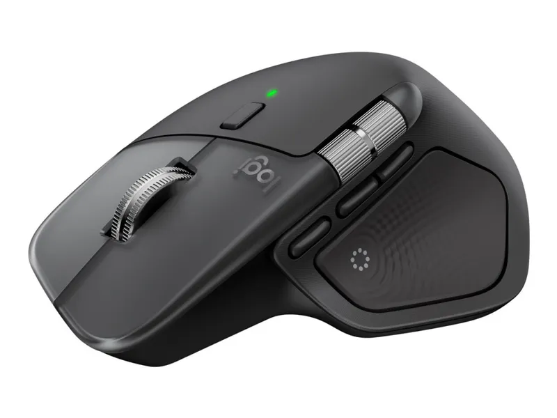 Logitech MX Master 4 for Mac Trådlös Ergonomisk Mus (Space Black)