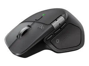 Logitech MX Master 4 for Mac Trådlös Ergonomisk Mus (Space Black)