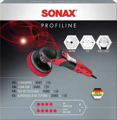 Stödtallrik, polermaskin SONAX 04922410