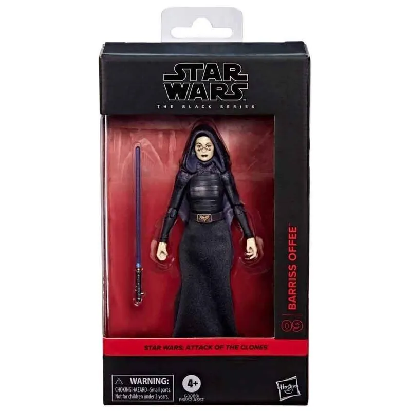 Barriss Offee-figur, 15 cm samlarobjekt Star Wars-leksak