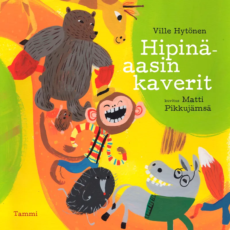 Hipinäaasin kaverit, Ljudbok