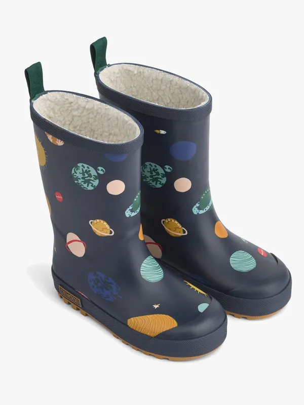 LIEWOOD Mason Fodrade Gummistövlar, Universe/Classic Navy, 27