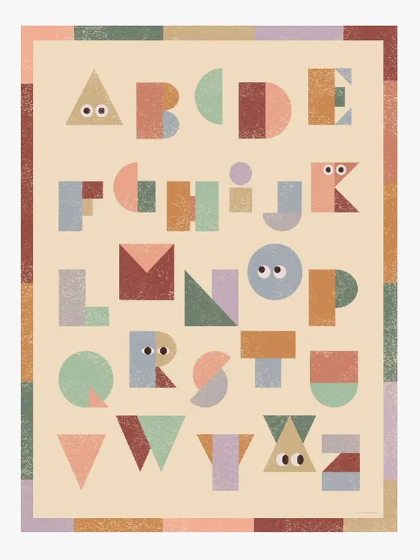 Hueppi Barnmatta 160×230, Spell The Fun Alphabet, Barnrum