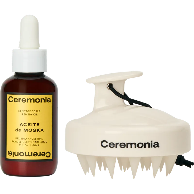 Ceremonia ”The Scalp Power Duo” (Aceite de Moska & Scalp Masajeador)