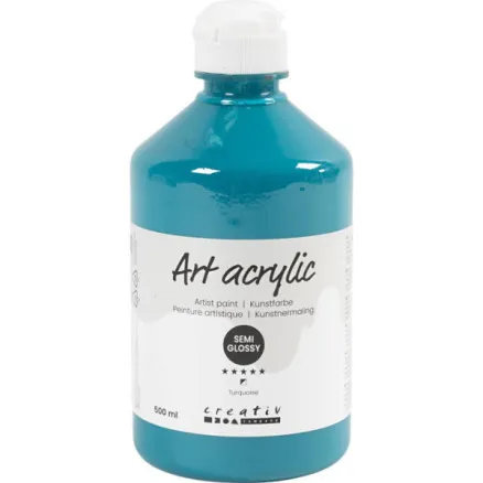 Akrylfärg Pigment 500ml brun