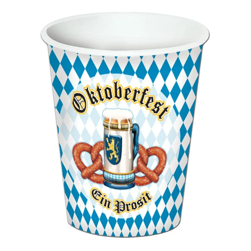Pappersmuggar Oktoberfest Ein Prosit – 8-pack