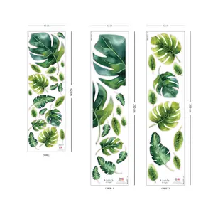 Väggdekal - Monstera löv