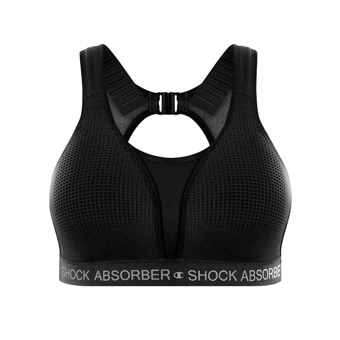 Shock Absorber Women's Ultimate Run Bra Padded Black (#4947)