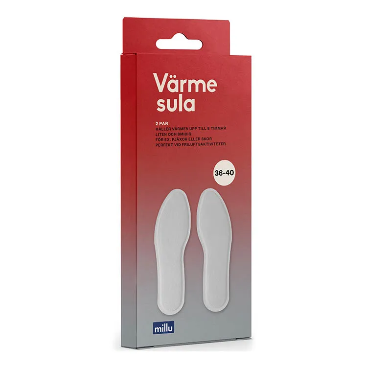 Millu Värmesula 36-40 2 par