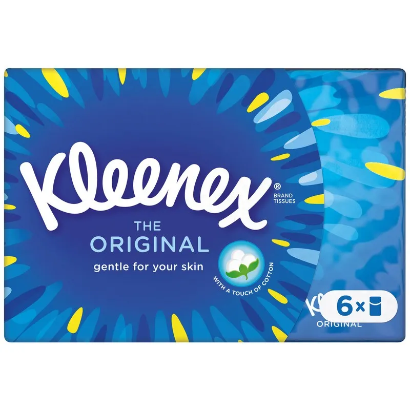 Kleenex Original Näsdukar 6 x 10-pack