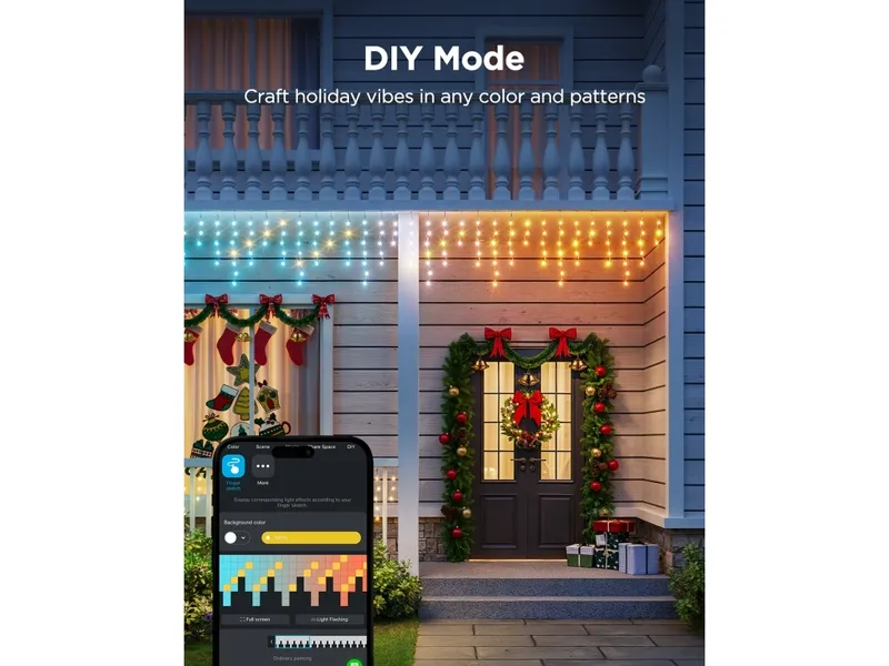 Govee RGBIC Icicle Lights utomhusbelysning