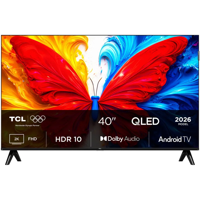 TCL 40″ TV QLED 1080p (Full HD) High Dynamic Range 10 (HDR10) 40S5L
