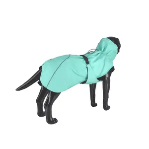 Dogman Regntäcke Aqua turkos 40