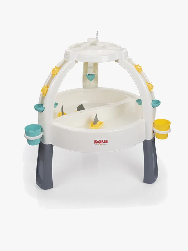 Dolu Fun Fountain Sand & Water Lekbord, Vit