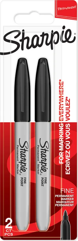 Sharpie permanentmarkör 0,9 mm svart