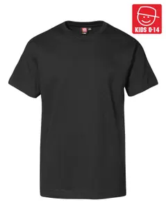 ID T-TIME T-shirt Barn Svart